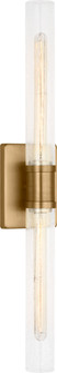 Keaton Two Light Vanity in Satin Brass | Satin Brass (454|4665002CC848)