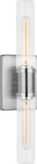 Keaton Two Light Vanity in Brushed Nickel | Brushed Nickel (454|4565002CF962)