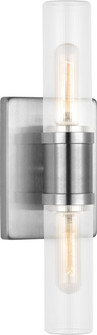 Keaton Two Light Vanity in Brushed Nickel | Brushed Nickel (454|4465002CF962)