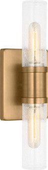Keaton Two Light Vanity in Satin Brass | Satin Brass (454|4465002CC848)
