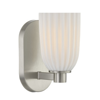 Baldwin One Light Wall Sconce in Satin Nickel (51|912451SN)
