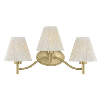Rosa Three Light Bathroom Vanity in Noble Brass (51|860813127)