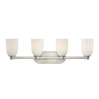 Baldwin Four Light Bathroom Vanity in Satin Nickel (51|812454SN)