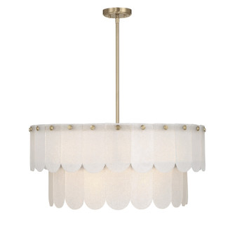 Ashton Ten Light Pendant in Noble Brass (51|7980010127)