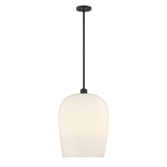 Livingston One Light Pendant in Matte Black (51|77209189)