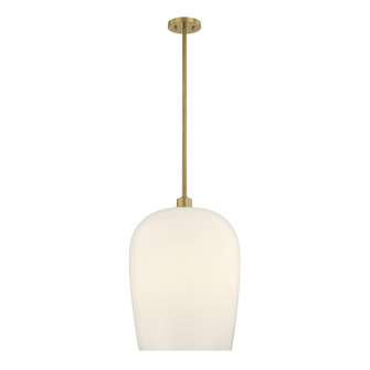 Livingston One Light Pendant in Warm Brass (51|772091322)
