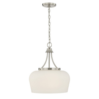 Octave Three Light Pendant in Satin Nickel (51|760343SN)