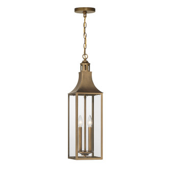 Lancaster Two Light Outdoor Hanging Lantern in Atlas Bronze (51|5220273)