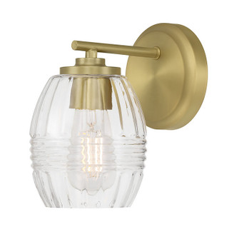 Miravelle One Light Wall Sconce in Vintage Brass (59|9991VB)