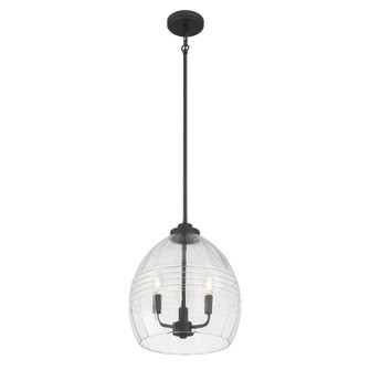 Miravelle Three Light Pendant in Matte Black (59|9983MB)