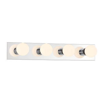 Bellisse Four Light Bath Bar in Chrome (59|96104CH)