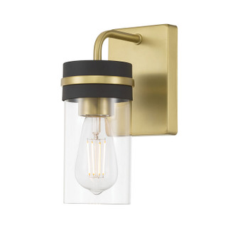 Marbridge One Light Wall Sconce in Vintage Brass (59|95201VBMB)