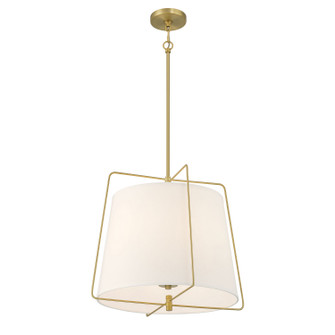 Vellinor Three Light Pendant in Vintage Brass (59|919103VB)