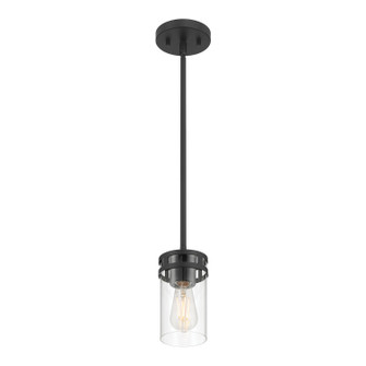 Lunden One Light Mini Pendant in Matte Black (59|91011MB)