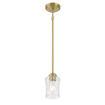 Clarvyn One Light Mini Pendant in Vintage Brass (59|909301VB)