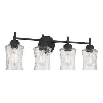 Clarvyn Four Light Vanity in Matte Black (59|909104MB)