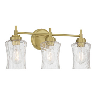 Clarvyn Three Light Vanity in Vintage Brass (59|909103VB)