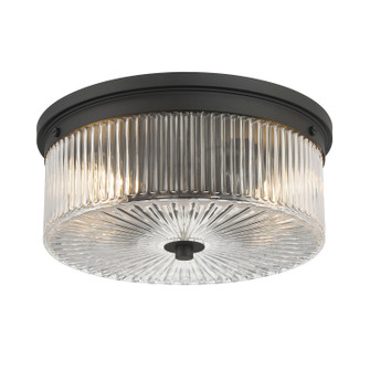 Virette Two Light Flush Mount in Matte Black (59|90102MBVB)