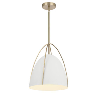 Pomelle One Light Pendant in Matte White (59|69201MWMG)