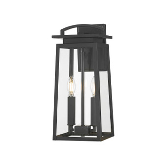 Kendrix Two Light Lantern in Powder Coated Black (59|66002PBK)