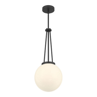 Vellin One Light Pendant in Matte Black (59|65101MB)