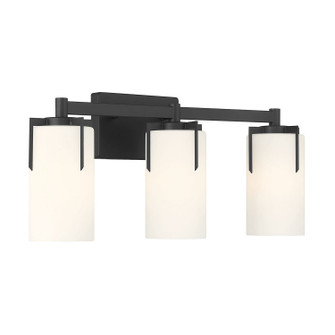 Froselle Three Light Vanity in Matte Black (59|65003MB)
