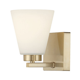 Strayhan One Light Wall Sconce in Modern Gold (59|64001WGMG)
