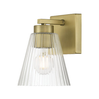 Riville One Light Wall Sconce in Vintage Brass (59|63001VB)