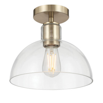 Knightsdale One Light Semi-Flush Mount in Modern Gold (59|6021MG)