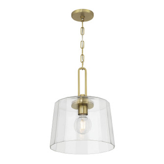 Diamara One Light Pendant in Vintage Brass (59|250101VB)