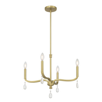 Viremont Four Light Chandelier in Vintage Brass (59|220104VB)