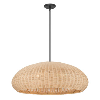 Natora Six Light Pendant in Matte Black (59|209106MB)