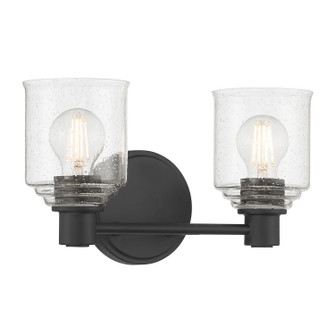 Vessair Two Light Vanity in Matte Black (59|202102MB)