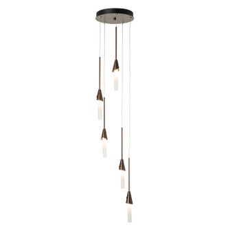 Lilium Five Light Pendant in Vintage Platinum (39|131163SKTLONG82WC0821)