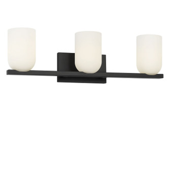 Neblina Three Light Vanity in Midnight Black (1|GLV1973MBK)