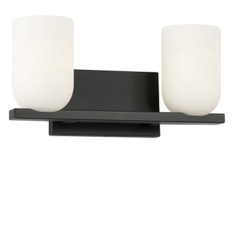 Neblina Two Light Vanity in Midnight Black (1|GLV1962MBK)