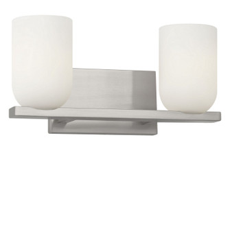 Neblina Two Light Vanity in Brushed Nickel (1|GLV1962BN)