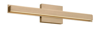 Aro LED Vanity in Satin Brass (1|GLV1921SB)