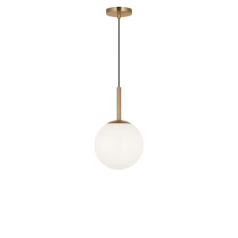 Nube One Light Pendant in Satin Brass (1|GLP1821SBE)