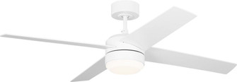 Loni 52'' Ceiling Fan in Matte White (1|4LNIR52RZWD)