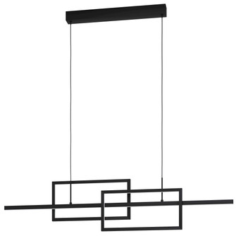 Puebla LED Linear Pendant in Black (217|39797A)