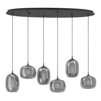 Larva LED Linear Pendant in Black (217|390415A)