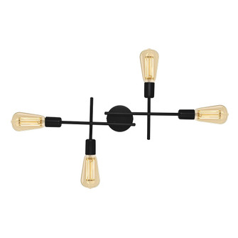 Avondale LED Wall/Ceiling Mount in Matte Black (217|205768A)