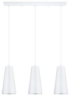 Pratella Three Light Pendant in White (217|201528A)