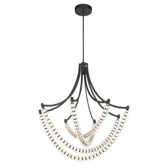 Pearl LED Chandelier in Dark Matte Black (7|5647899L)