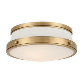 Purelight Two Light Flush Mount in Legacy Brass (7|3939879)