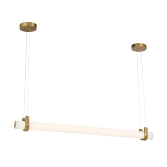 Sorelle LED Linear Chandelier in Legacy Brass (7|2506732L)