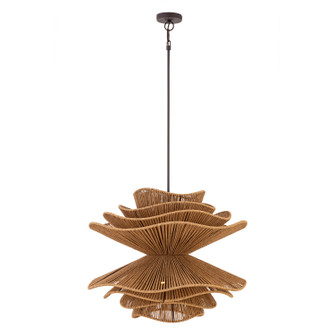 Mireth Six Light Pendant in Dark Bronze (7|19996860)