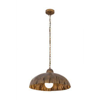 Zinnia One Light Pendant in Antique Brass (7|19914789)