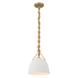 Cordón One Light Mini Pendant in Legacy Brass (7|16065732)